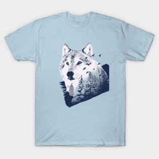 Wolf Forest Design T-Shirt